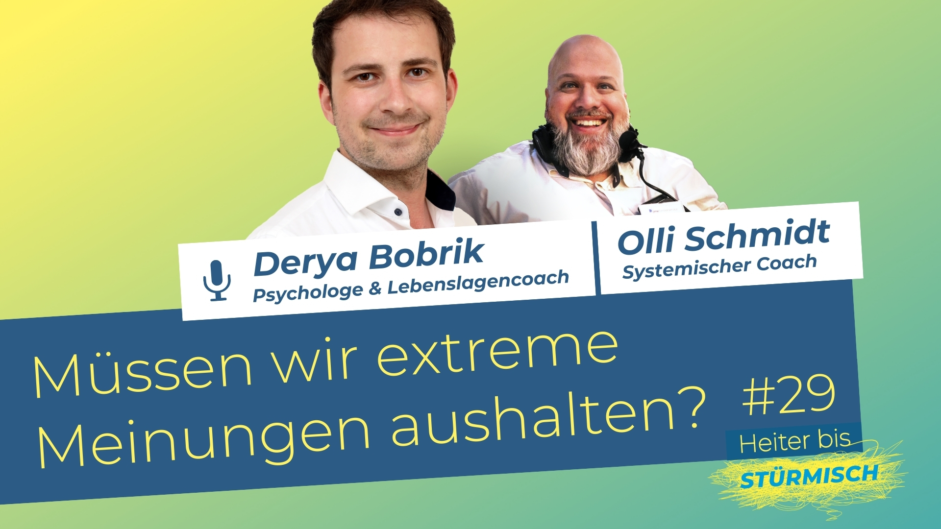 zu sehen sind Derya Bobrik und Oliver Schmidt